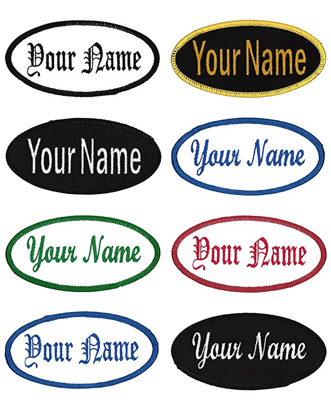 OVAL Work Shirt Patch